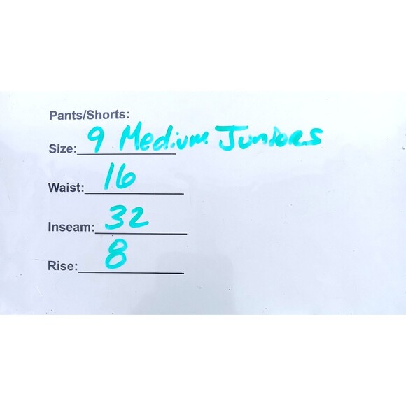 Levis 524 Too Superlow Jeans Women Size 9M Juniors Blue Dark Demim Boot Cut - Picture 4 of 11